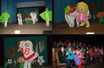 Волшебный спектакль подарили детям артисты Чувашского государственного театра кукол